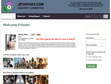 Tablet Screenshot of jessrivas.com